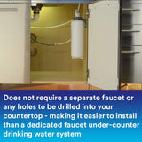 Filtration System: 3M™ High Flow Drinking Water Series, Chloramines Reduction and Scale Inhibitor | Model HF160-CLS