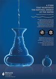 Glass Carafe: Alladin Flower of Life | Restructured Water | 1.3 L