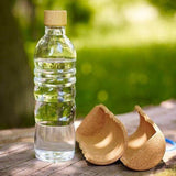 Glass Bottle: Emoto "THANK YOU" | Cork Sleeve | Restructured Water