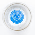 Drinking Glass: Mythos Chakra Affirmation | Restructured Water | 250 mL