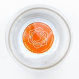 Drinking Glass: Mythos Chakra Affirmation | Restructured Water | 250 mL