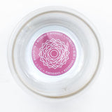 Drinking Glass: Mythos Chakra Affirmation | Restructured Water | 250 mL