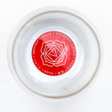 Drinking Glass: Mythos Chakra Affirmation | Restructured Water | 250 mL