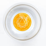 Drinking Glass: Mythos Chakra Affirmation | Restructured Water | 250 mL