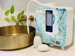 K8 Luxury Decal: Marble | Ocean Teal & Gold