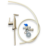 Faucet Kit for ERW Device : single 90-degree spout | satin nickel