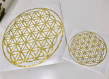Sticker: Flower of Life Decal | 2 color | 2 sizes